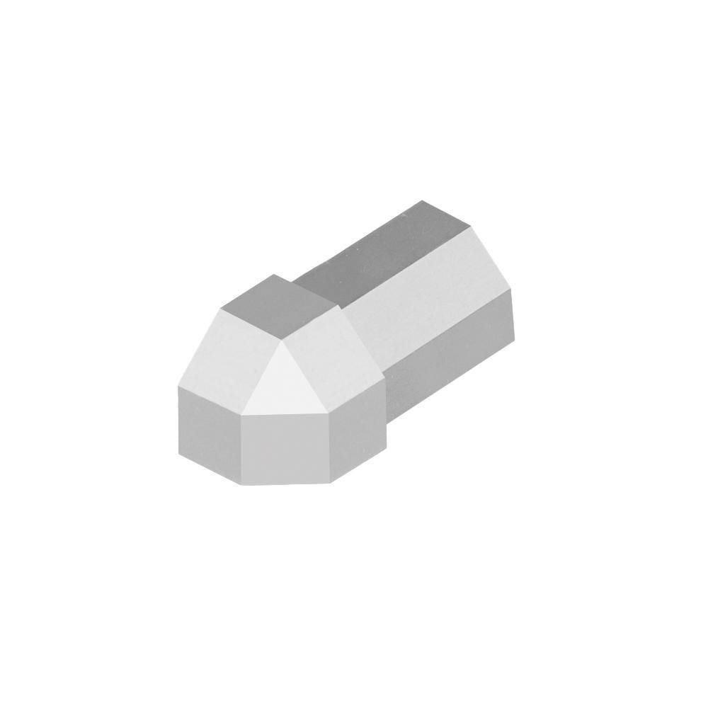 Außenecke DURAPLUS DIAMOND Metalldruckguss silber 11mm