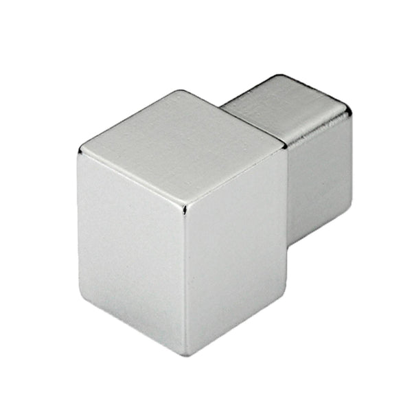 Innen- und Außenecke DURAPLUS Messing silber verchromt 9mm