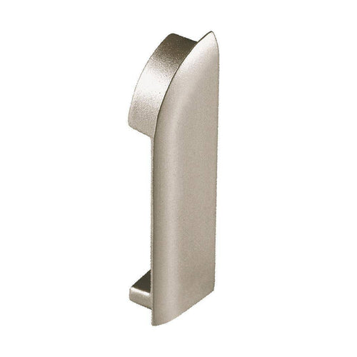 Endkappe rechts DURASTEP DP Metalldruckguss eloxiert titan 11mm Blister a 2 Stk.