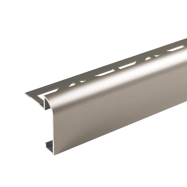 DURAL Profilé pour plan de travail DURASTEP DP Aluminium anodisé titane 11mm 250cm