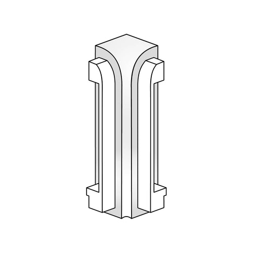 Innenecke DURASTEP DP Aluminium silber Feinschliff 13,5mm