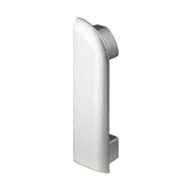 DURAL eindkap links DURASTEP DP aluminium zilver fijnslijping 11mm