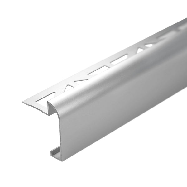 Arbeitsplattenprofil DURASTEP DP Aluminium eloxiert silber 9mm 250cm