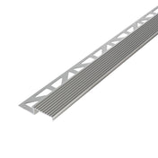 DURAL stair tread profile DURASTEP SOLID-L aluminium anodised silver 11mm 250cm