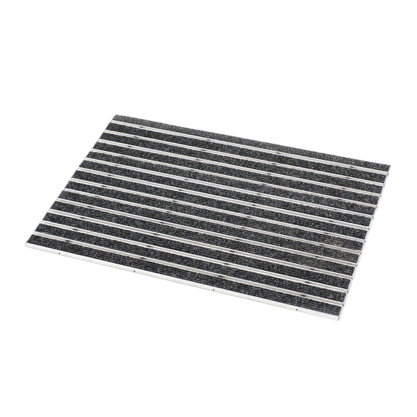 Fertigmatten Rips DURAWAY STANDARD Aluminium hellgrau (97) 60x40cm 10mm