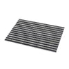 Fertigmatten Rips DURAWAY STANDARD Aluminium hellgrau (97) 80x60cm 10mm
