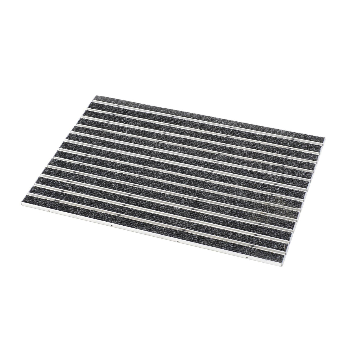 Fertigmatten Rips DURAWAY STANDARD Aluminium hellgrau (97) 80x60cm 10mm