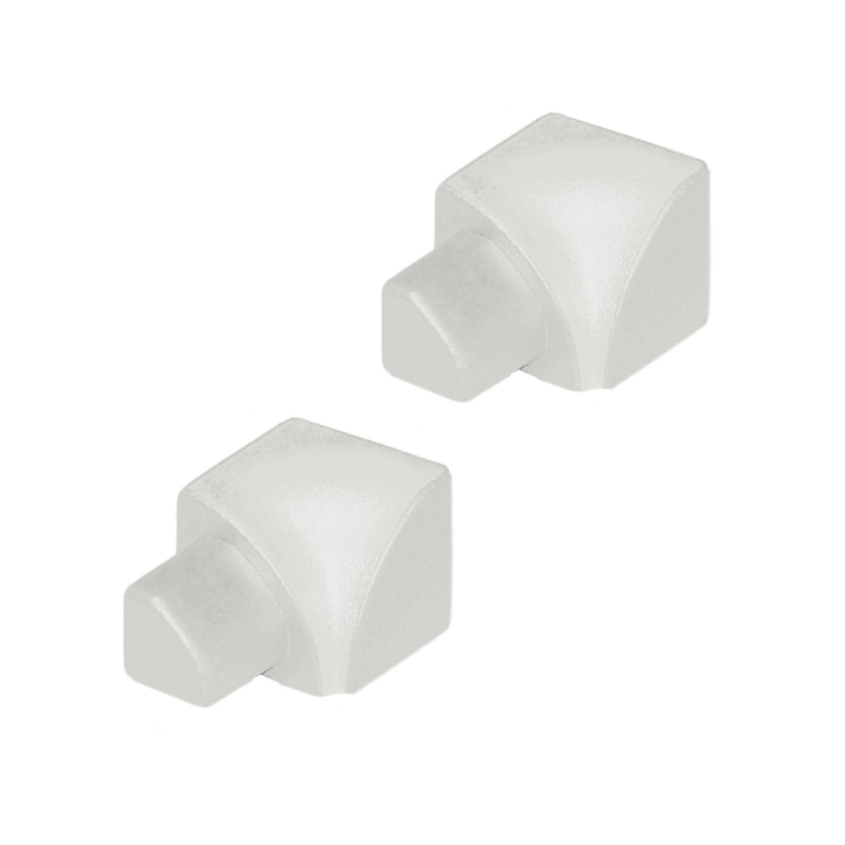 DURAL binnenhoek DURONDELL aluminium gepoedercoat wit 6mm