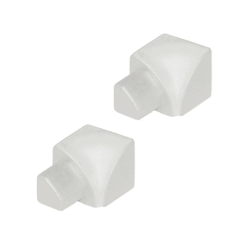 Innenecke DURONDELL Aluminium pulverbeschichtet weiß 12,5mm