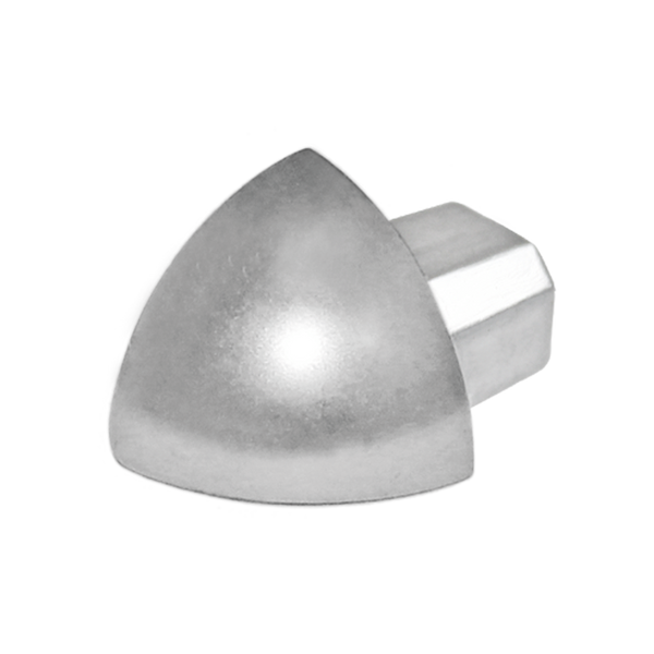 DURAL Angle extérieur DURONDELL aluminium anodisé brillant argent 12,62mm