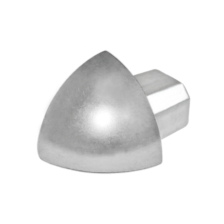 DURAL Angle extérieur DURONDELL aluminium anodisé brillant argent 12,62mm