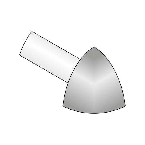 DURAL Angle extérieur DURONDELL aluminium anodisé argent 20mm