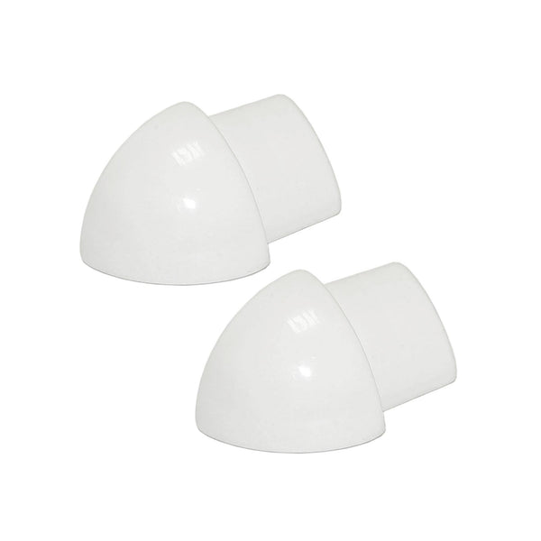 Außenecke DURONDELL Aluminium pulverbeschichtet weiß 12,5mm