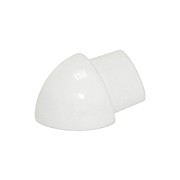 Außenecke DURONDELL Aluminium pulverbeschichtet weiß 10,03mm