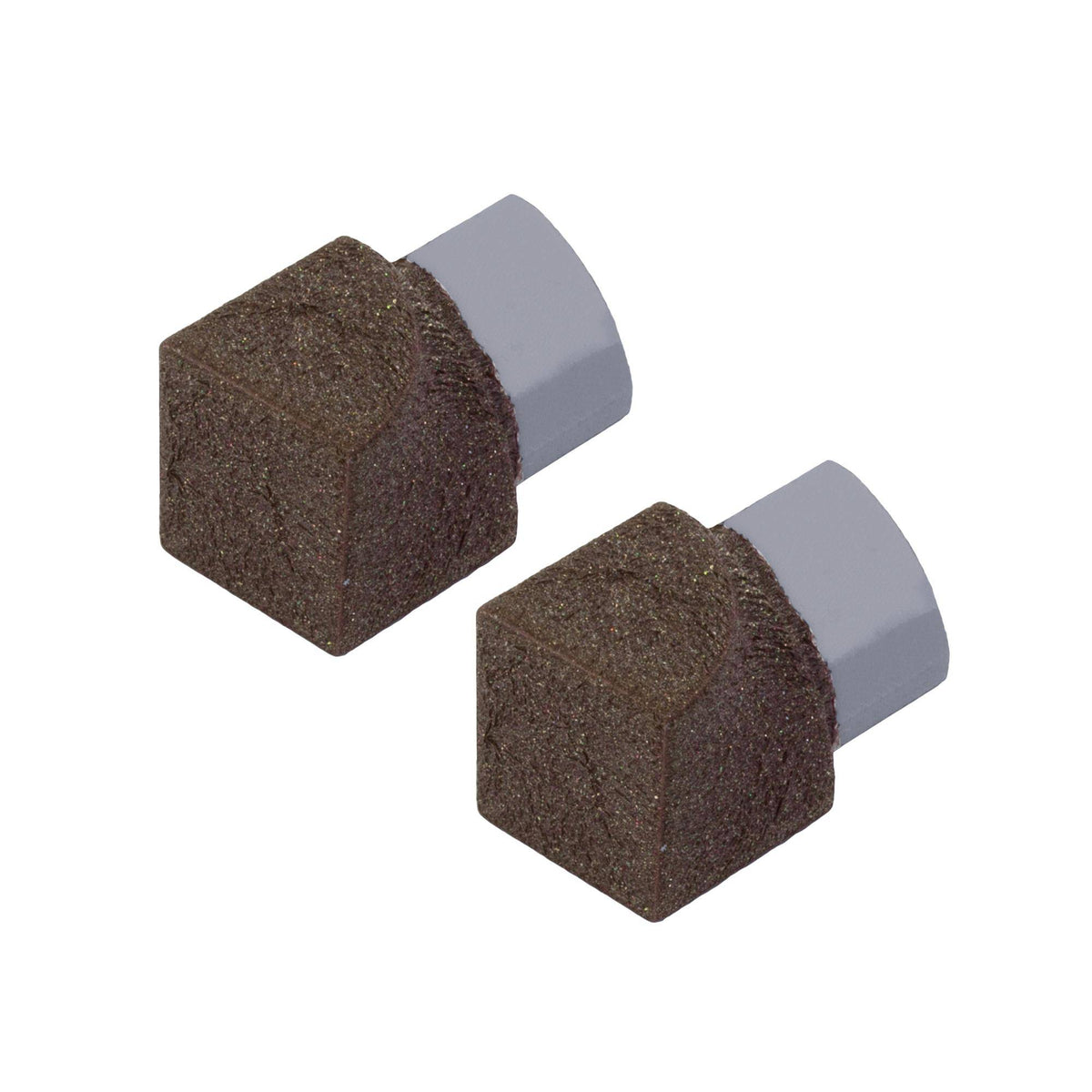 Innenecke DURONDELL Aluminium strukturbeschichtet braun 10mm