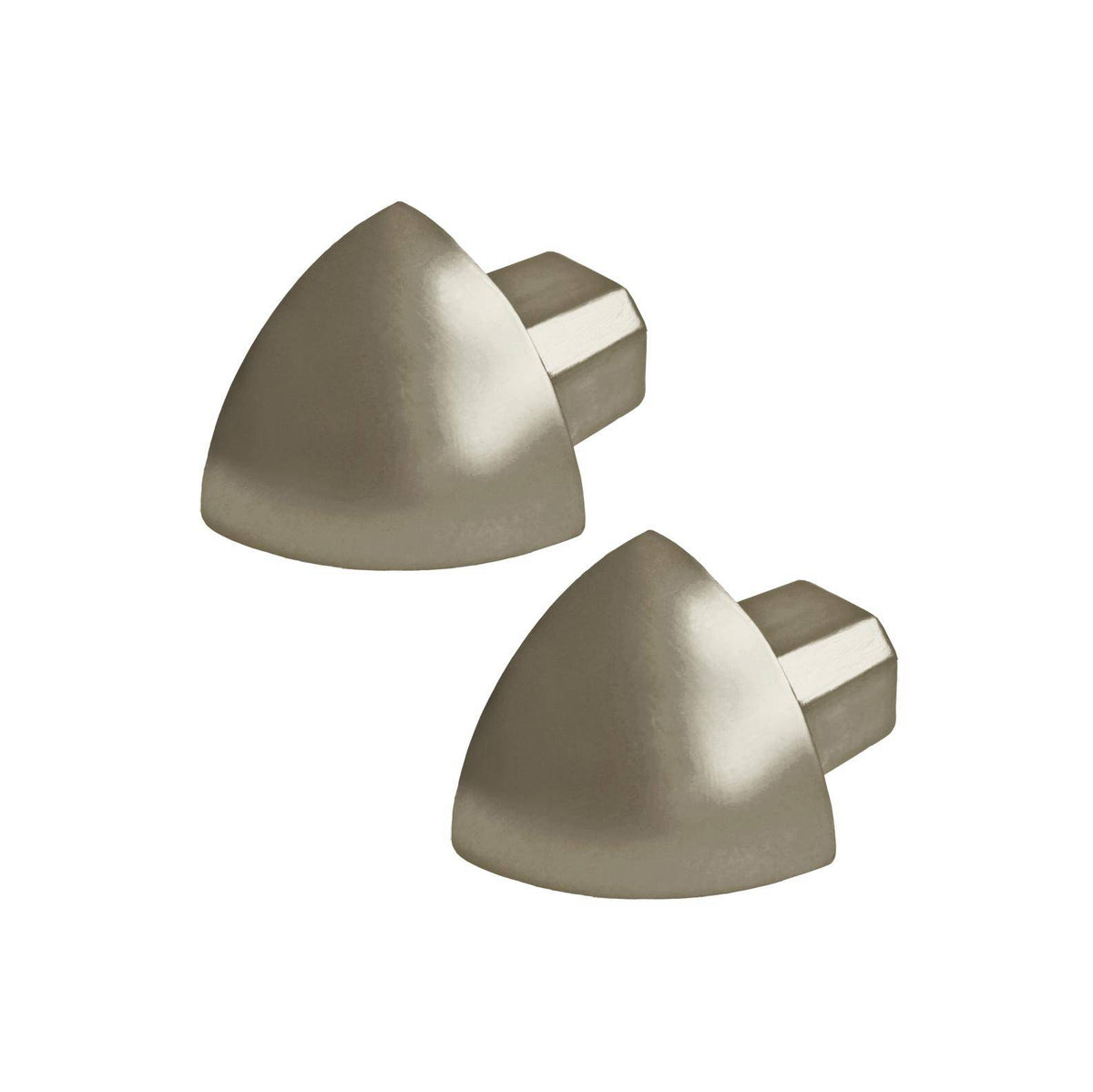 Außenecke DURONDELL Metalldruckguss titan matt 12,5mm