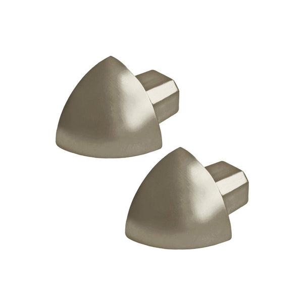 DURAL buitenhoek DURONDELL gegoten metaal titanium mat 10 mm