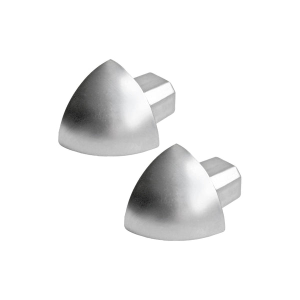 DURAL outside corner DURONDELL aluminium anodised silver 12.5mm