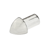 DURAL outside corner DURONDELL stainless steel (V2A/304) silver fine grinding 11mm