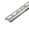 DURAL Profilé en quart de cercle DURONDELL Acier inoxydable (V2A/304) argenté naturel 11mm 250cm