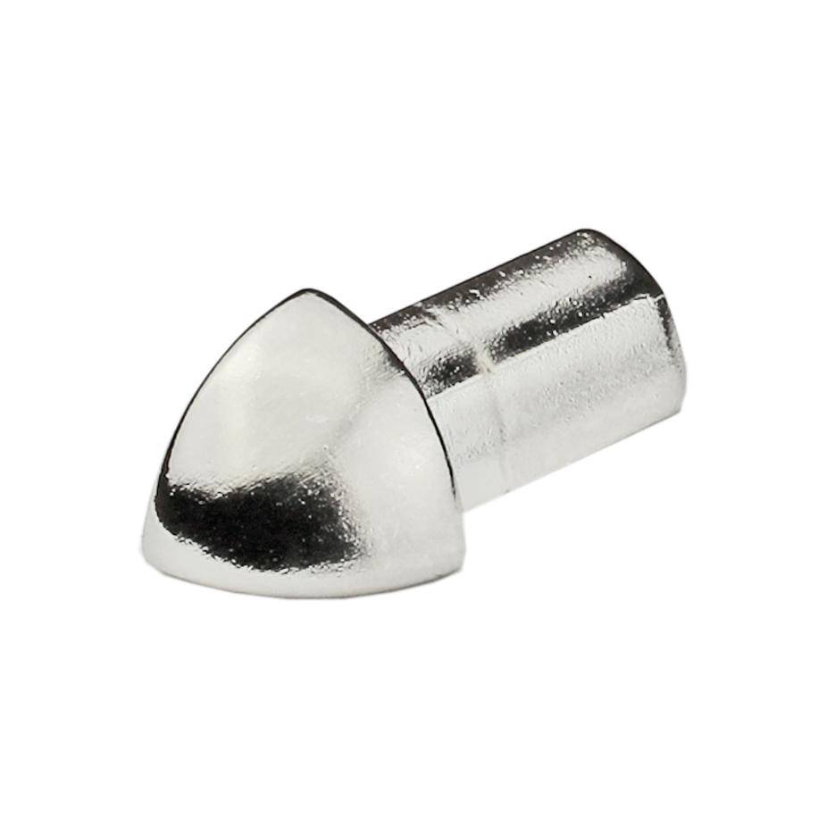 Außenecke DURONDELL Edelstahl (V2A/304) silber hochglänzend 12,5mm
