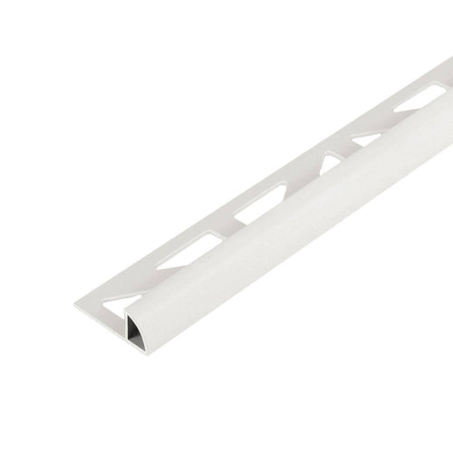 Viertelkreisprofil DURONDELL PVC weiß 12,5mm 300cm