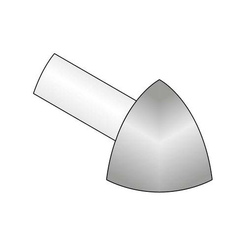 DURAL Angle extérieur DURONDELL PVC gris argenté 10mm