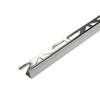 Profilé angulaire DURAL DUROSOL aluminium anodisé brillant argent 6mm 250cm