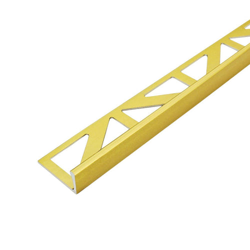 Winkelprofil DUROSOL Aluminium eloxiert gold 6mm 250cm