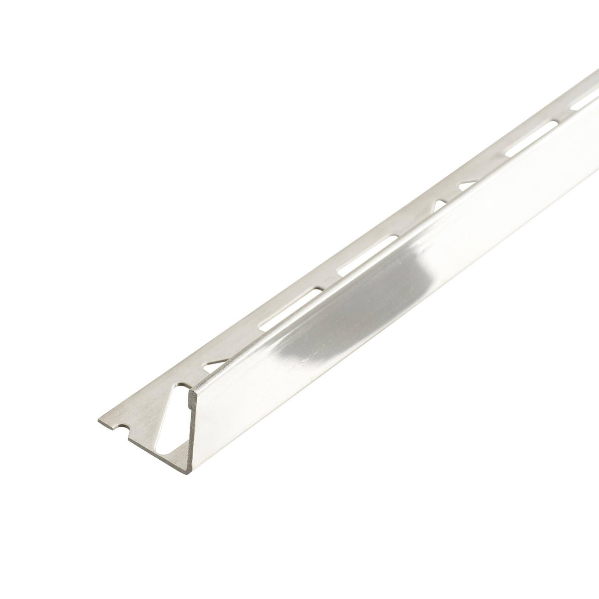 Profilé angulaire DURAL DUROSOL acier inoxydable (V2A/304) poli miroir avec film de protection 25mm 250cm