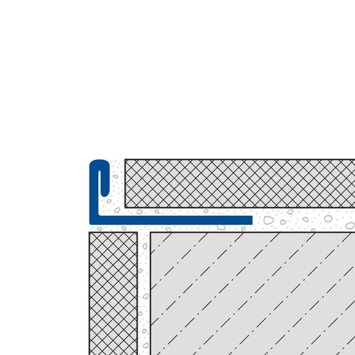 Cornière DURAL DUROSOL acier inoxydable (V2A/304) poli miroir avec film de protection 3mm 250cm