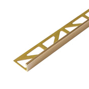 DURAL angle profile DUROSOL brass high gloss with protective film 12.5mm 250cm