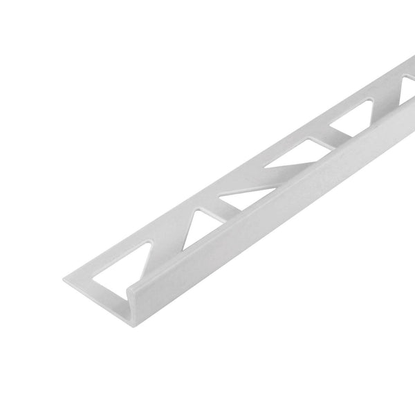 DURAL angle profile DUROSOL PVC silver grey glossy 6mm 250cm