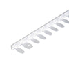 DURAL hoekprofiel voor het buigen van DUROSOL aluminium geanodiseerd zilver 2mm 250cm