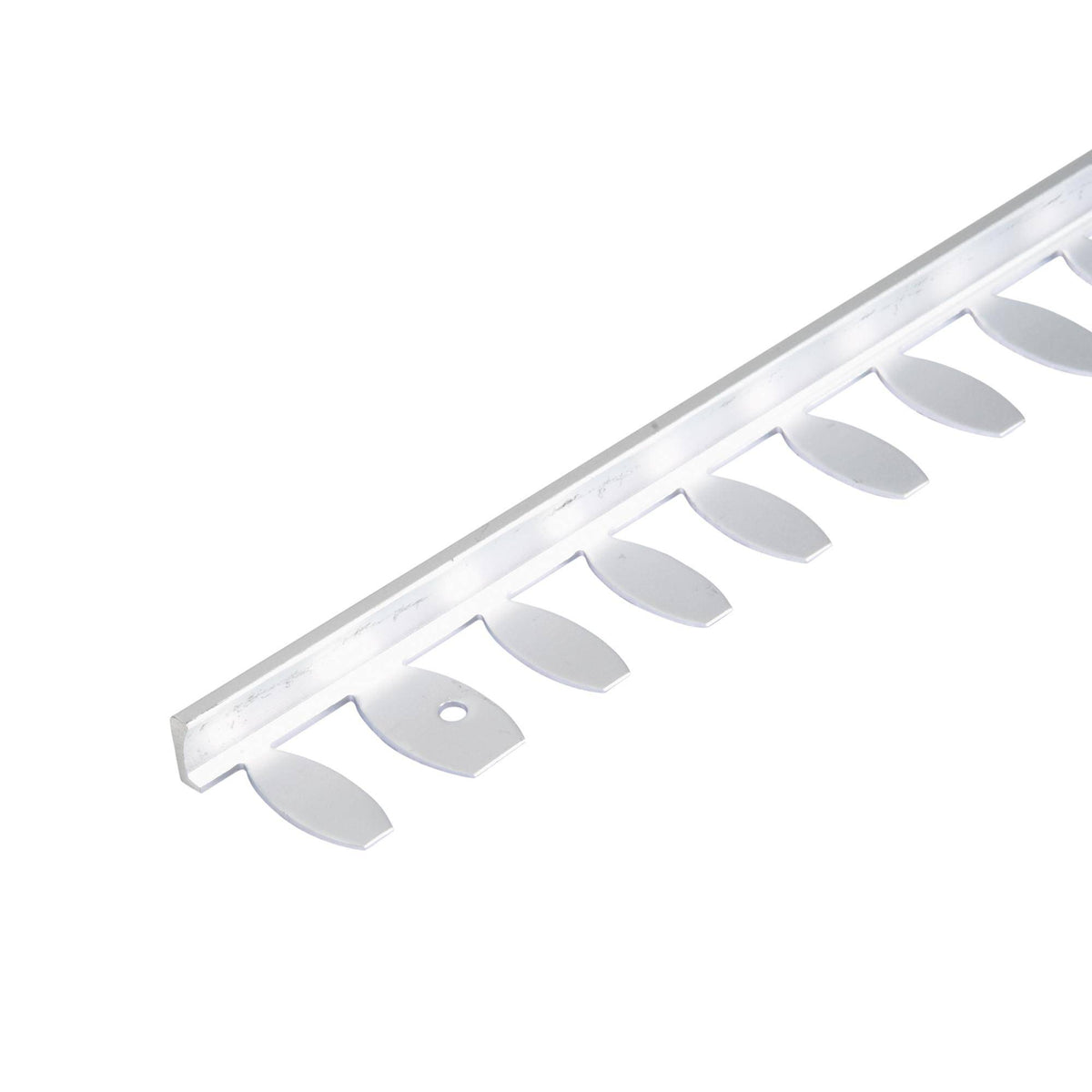 Winkelprofil zum Biegen DUROSOL Aluminium eloxiert silber 3mm 250cm