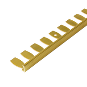 DURAL hoekprofiel voor het buigen van Z-Flex DUROSOL messing naturel 20mm 250cm