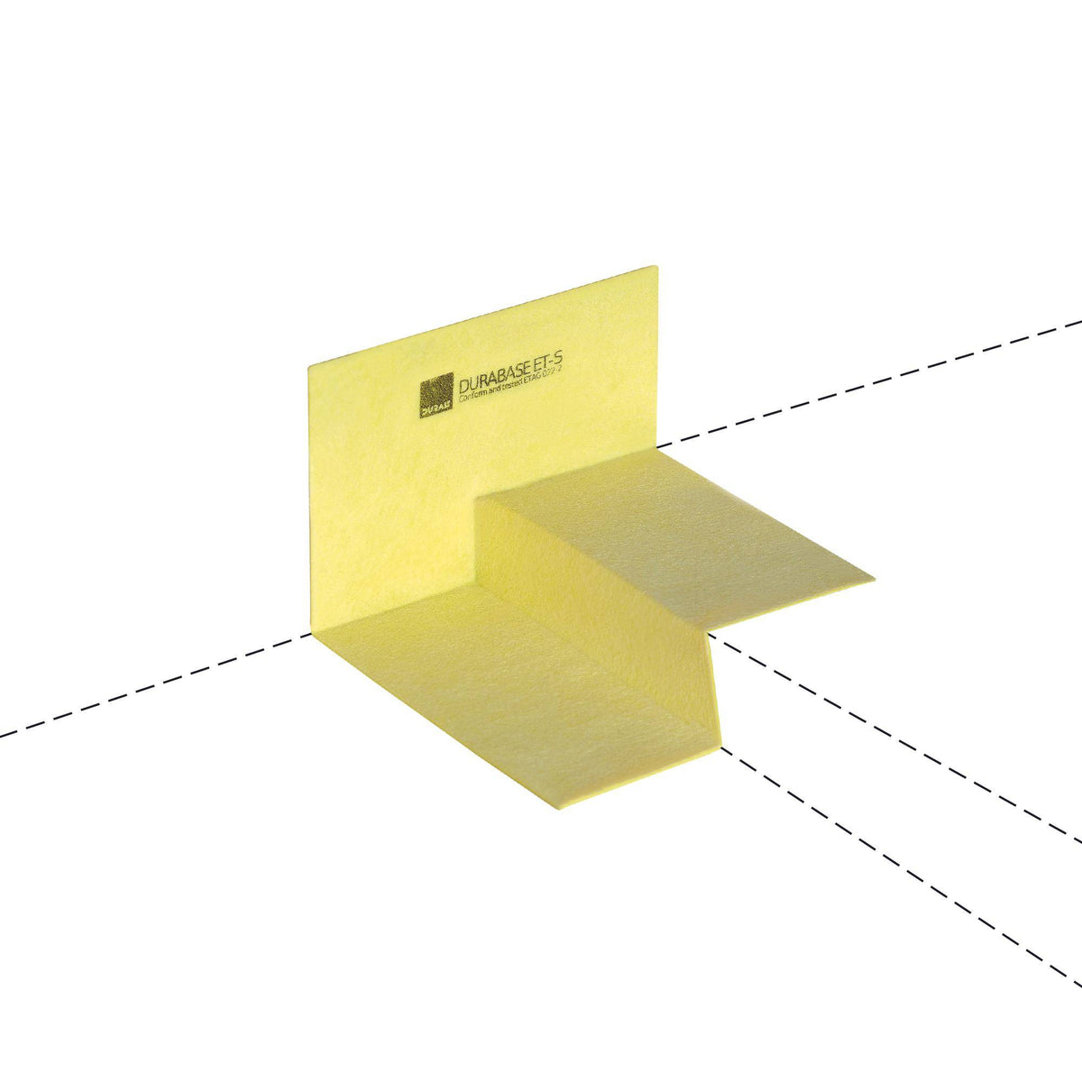 DURAL 3D-Ecke DURABASE ET-S Gelb