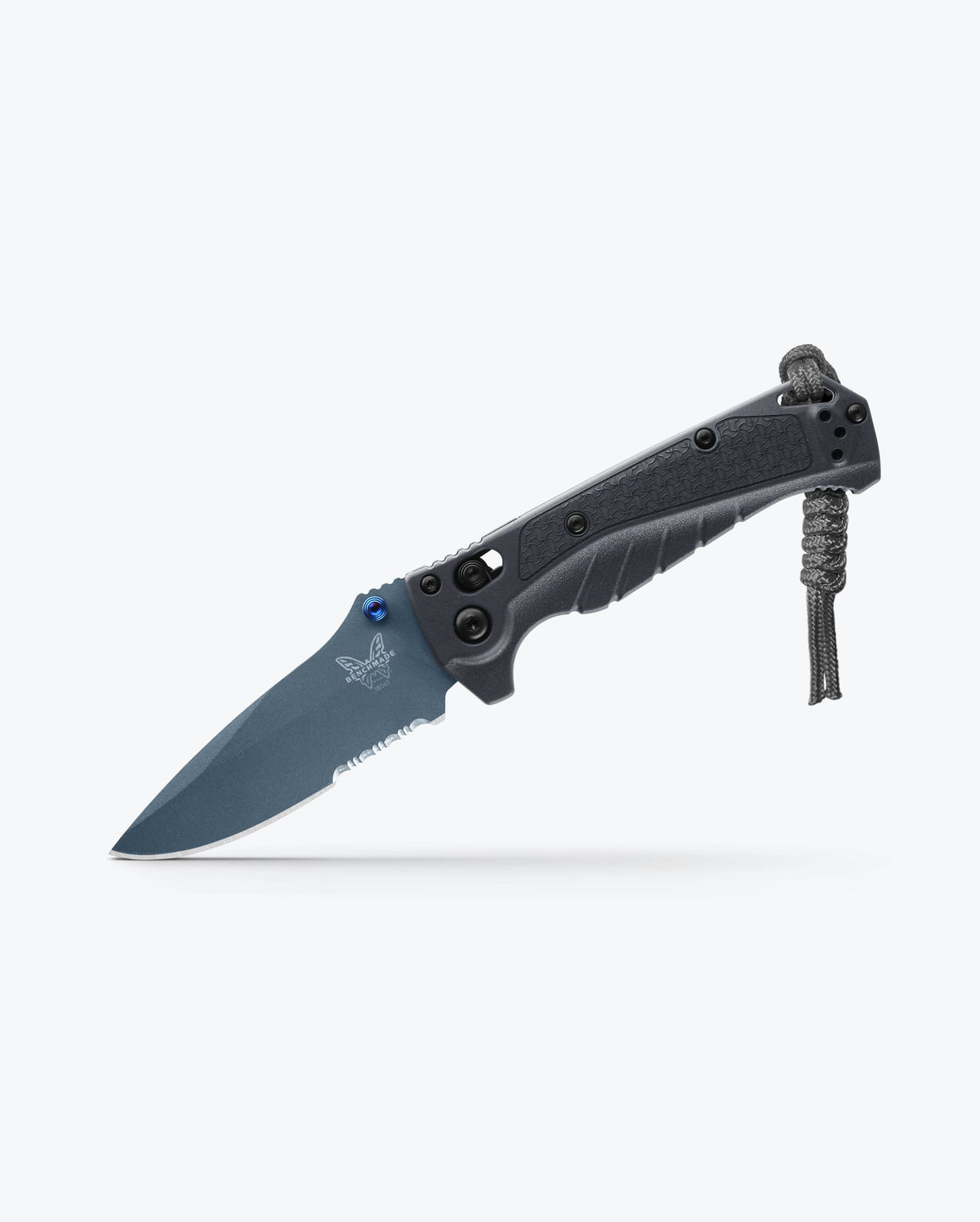 Mini Adira™ Tempest Gray Drop-Point Knife - Side Profile View | Benchmade Knife Co.