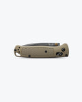 Bugout® Ranger Green Grivory® - Closed knife front view | Benchmade Knife Co.