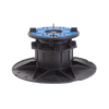 DURAL pedestal FLEXIBAL BA plastic black-blue 77mm