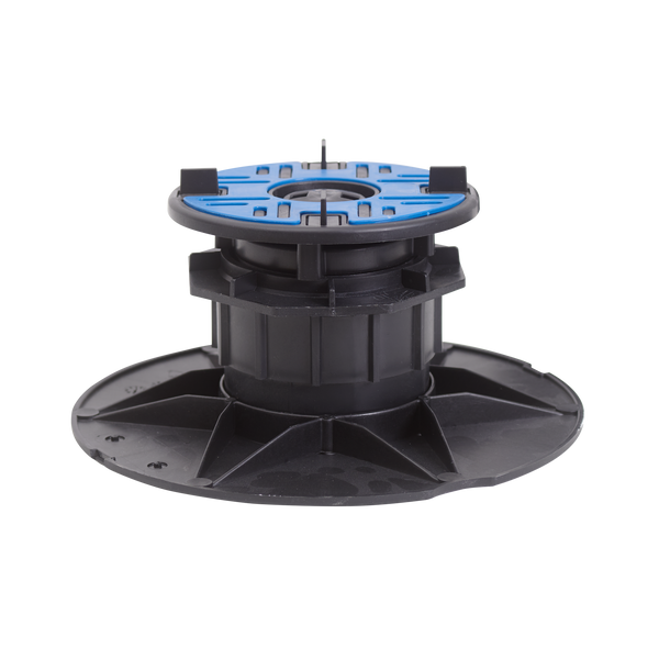 DURAL pedestal FLEXIBAL BA plastic black-blue 77mm