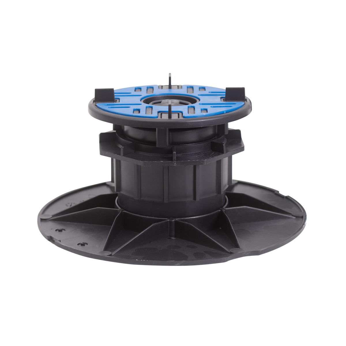 DURAL pedestal FLEXIBAL BA plastic black-blue 77mm