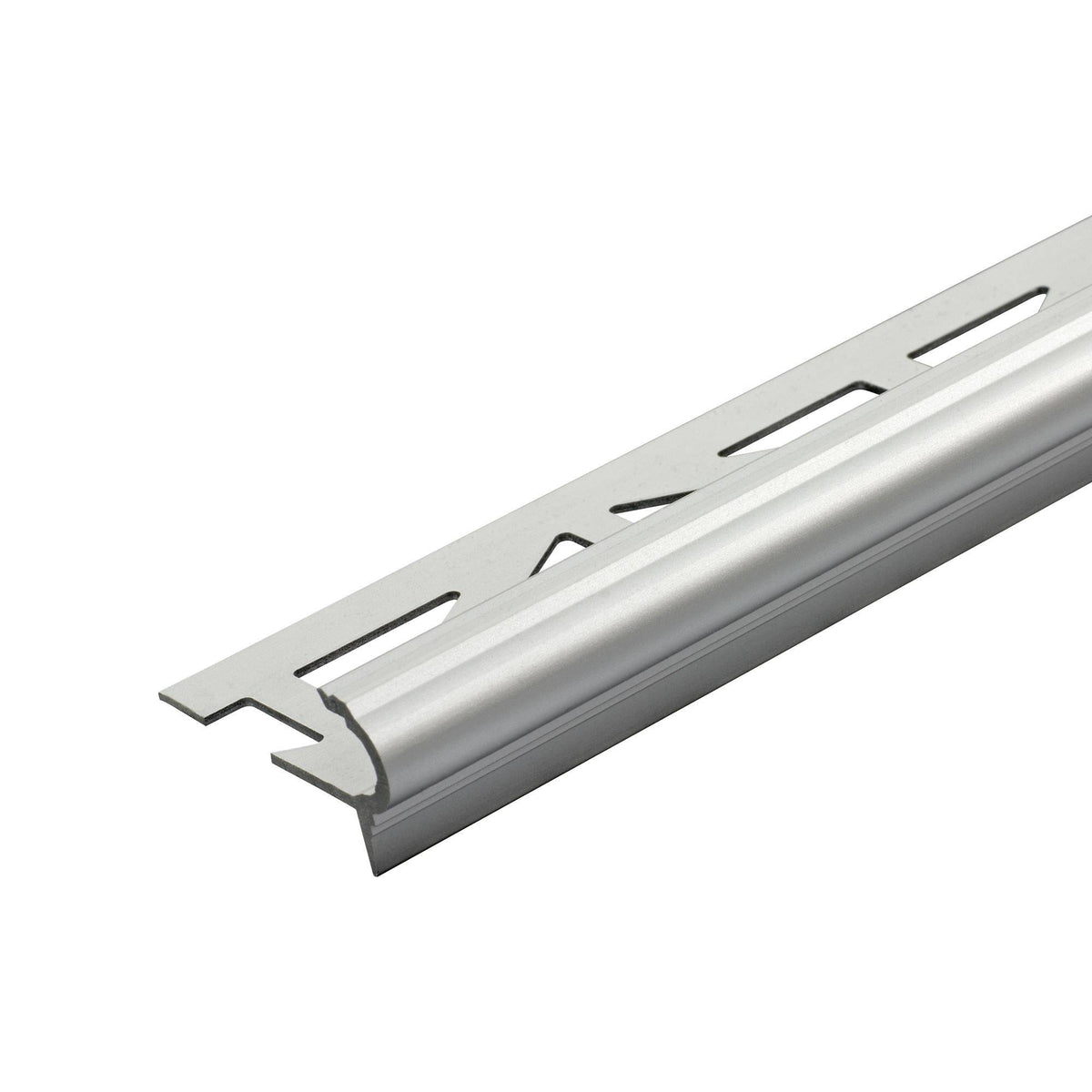 Profilé pour marches d'escalier DURAL FLORENTOSTEP aluminium anodisé argent 9mm 300cm