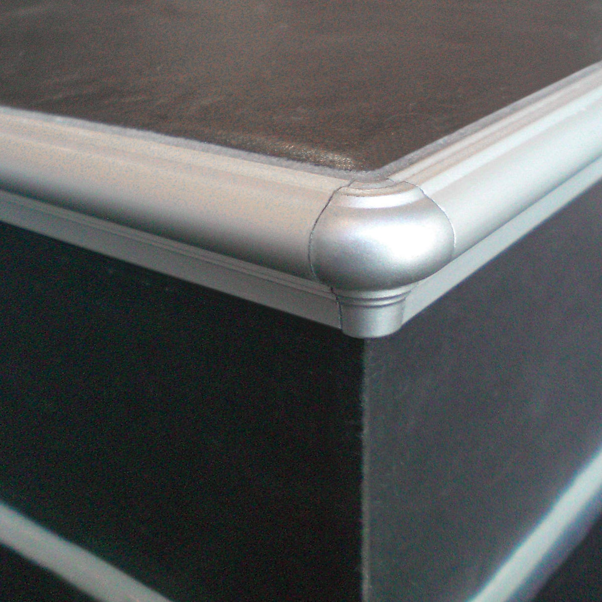 Angle extérieur DURAL FLORENTOSTEP Aluminium thermolaqué argent 13,5mm