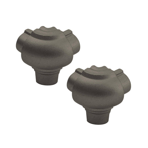 DURAL buitenhoek FLORENTOSTEP aluminium gepoedercoat titanium 11mm