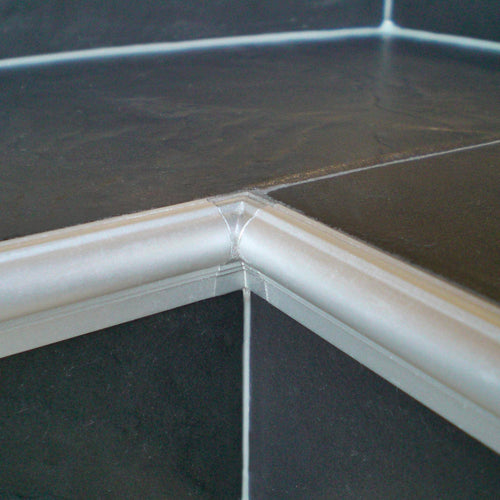 Innenecke FLORENTOSTEP Metalldruckguss silber 11mm