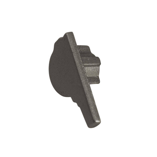 Embout DURAL gauche FLORENTOSTEP métal coulé sous pression titane 11mm