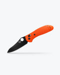 Orange Custom Mini Griptillian® - Open Angled View | Benchmade Knife Co.