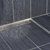 Wandanschluss Gefällekeil rechts (in Blickrichtung zur Rinne) SHOWER-GK TILE Edelstahl (V2A/304) gebürstet 11mm 98cm