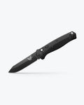 Benchmade Mediator Black G10 Tactical Knife - Side Profile Open | Benchmade Knife Co.